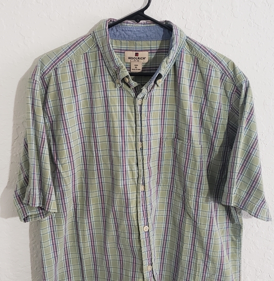 Woolrich Short Sleeve Button Up - Picture 1 of 4